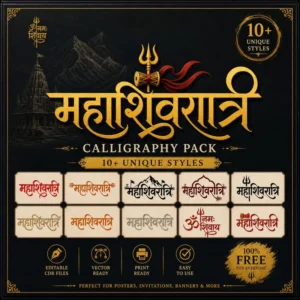 Mahashivratri Calligraphy Pack