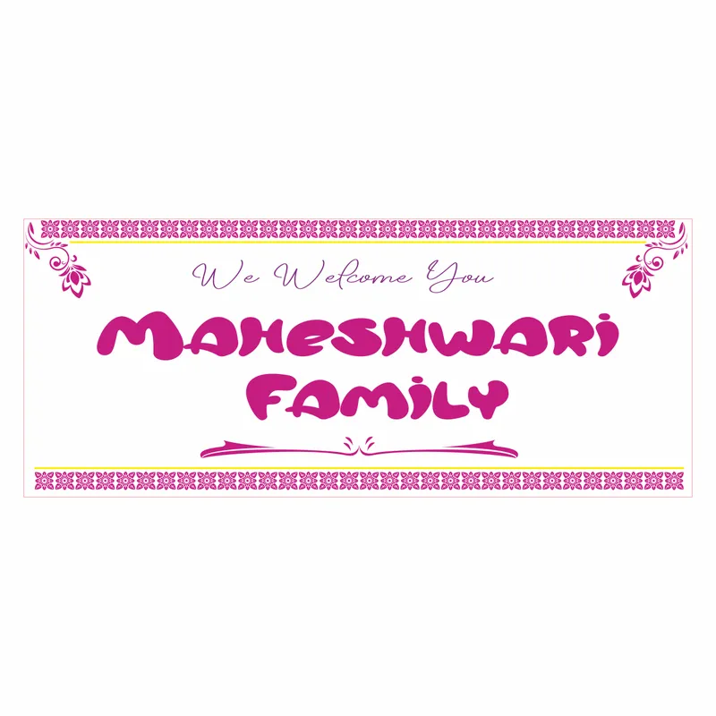 Welcome Gate Banner CDR – Family Design